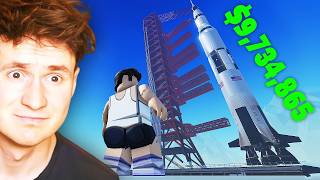 Launching a Max Rocket Ship in Roblox [upl. by Emmi222]