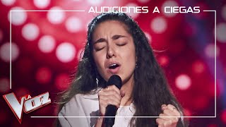 Nereida Sanchón canta quotEl tratoquot  Audiciones a ciegas  La Voz Antena 3 2023 [upl. by Noivad]