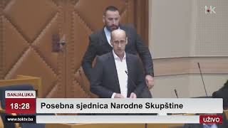 RASPRAVA Ramiza Salkića i Željke Cvijanović u Narodnoj Skupštini II TOK TV II 2024 [upl. by Howey963]