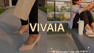 VIVAIA haul unboxing everyday comfort and style [upl. by Celka138]