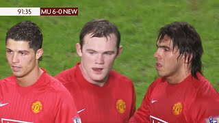 When Ronaldo Rooney and Tevez Dominated This Match [upl. by Uwkuhceki]