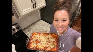 RAVIOLI BAKE  Quick and easy weeknight dinner idea  Pasta recipe  Meatless Monday recipes [upl. by Africa63]