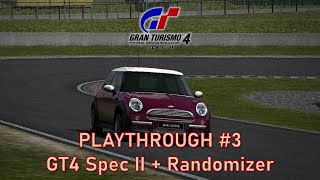 FR Gran Turismo 4 Spec II Mod  Playthrough amp Randomizer  Ep 3 [upl. by Elleraj9]