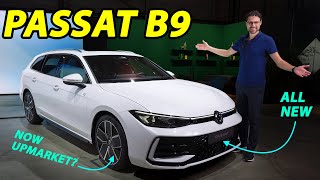 Is the allnew VW Passat B9 now a cheaper Audi A6 First REVIEW [upl. by Radbourne]