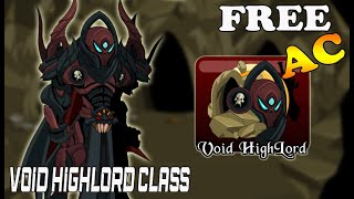 AQW HOW TO GET VOID HIGHLORD CLASS amp BADGE 2022 l HIGHLORD MERGE [upl. by Ipoillak849]