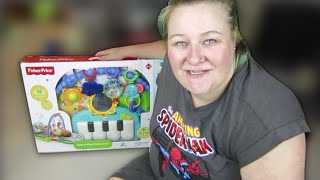 Fisher Price kick and play Piano Gym unboxing and assembly [upl. by Ivets]