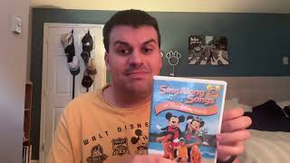 Me Reviewing the Disneys SingAlong Songs 2005 DVDs [upl. by Petty]