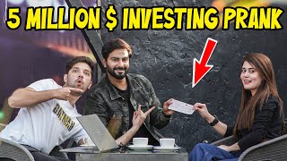 5 Million Investing Prank on Manager  Lahori PrankStar [upl. by Annaear]