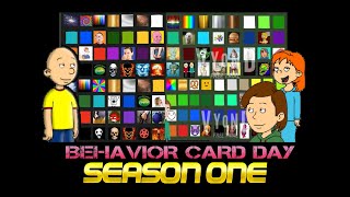 Ultimate Behavior Card Day SEASON 1 [upl. by Ahsahtan582]