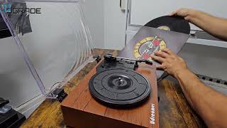 Vinyl Record Player Wireless Bluetooth [upl. by Ayamat]