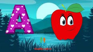 abcd new video chaddhakidstv a for apple b for ball abcd baby learning [upl. by Botzow]