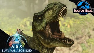 I tamed a Jurassic Tyrannosaurus Rex  Ark Survival Ascended  Jurassic Rex [upl. by Mayap305]