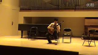 TY Caprice No 24 by Paganini Guitar  Tengyue Zhang [upl. by Mckeon795]