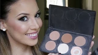 How to  Highlight and Contour with Powder [upl. by Frankel]