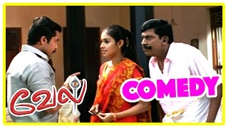 Vel Movie comedy scenes  Vel  Surya amp Asin Vadivelu Atrocity Comedy scene  Surya  Asin [upl. by Russon381]