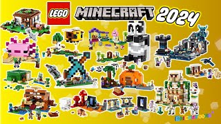 Lego Minecraft Sets 2024 lego legominecraft minecraft [upl. by Elletsirk]