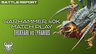 Tyranids vs Drukhari Warhammer 40k Battle Report  Skaredcast [upl. by Rafaellle657]