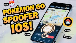 Install Pokémon Go Spoofer on iOS 17 amp 18  Install SpooferPro with No Computer No Ban or Revoke [upl. by Gnep]