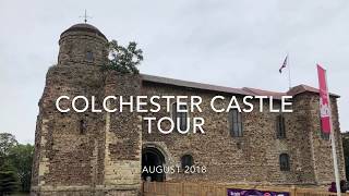 Colchester Castle Tour August 2018 [upl. by Nerrej]