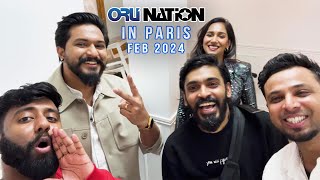 OruNation reunion in Paris Sahi and Ratty fight  Travel Vlog February 2024 [upl. by Kalman]