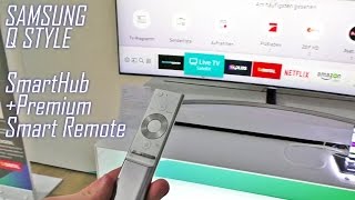 Samsung Q Smart mit neuem Smart Hub for Mobile auf den 2017 UHDTVs [upl. by Ahtanaram242]