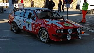 5 Lessinia Rally Historic 2023 passaggio palco 2 parte 11 novembre [upl. by Aihseya]