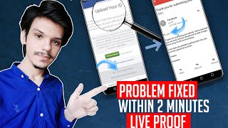 Upload your ID to Facebook 2020 🔥  How to Solve Upload your ID to Facebook Problem  English [upl. by Horten]