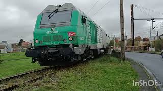 Desserte ferroviaire DSP à Chauny02 avec deux belles surprises [upl. by Erreid397]