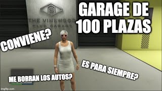 garaje 100 plazas gta 5 online conviene garaje 100 coches gta 5 online vale la pena [upl. by Naegem]