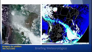 Briefing Meteorológico dias 16 e 17 de Setembro  Formação de gelo sobre SP [upl. by Dearden]