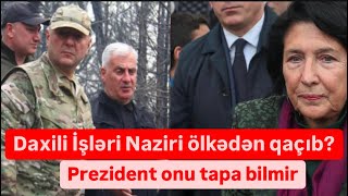 Daxili İşlər Naziri ölkədən qaçıb Prezident deyir onu tapa bilmirəm [upl. by Otinauj]