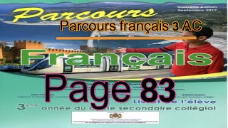 Parcours français 3AC page 83 Rédiger des lettres pour inviter des bénéficiaires [upl. by Domel739]