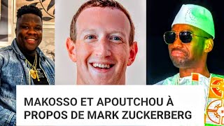 MAKOSSO CAMILLE ET APOUTCHOU NATIONAL À PROPOS DE MARK ZUCKERBERG [upl. by Hait]