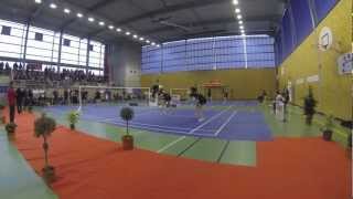 Badminton MidiPyrénées Triple Duel [upl. by Nnadroj]