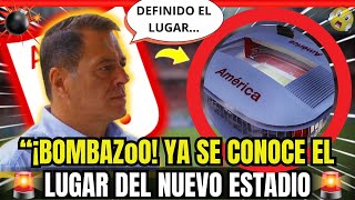 💣“¡BOMBAZoO URGENTE HOY💥YA SE CONOCE EL LUGAR DEL NUEVO ESTADIO DE AMÉRICA DE CALI 💣💥 [upl. by Jolene]