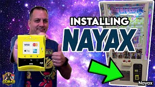 How To Install A Nayax Credit Card Reader On A Claw Machine Or Pinball Machine [upl. by Ardelia]