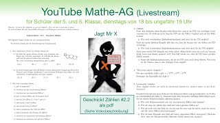 5  Mathe AG 56  Geschickt Zählenk 22  Aufgabenblatt zum Download [upl. by Raphaela]