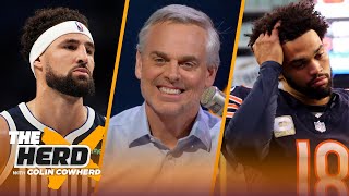 Klay’s return facing the Warriors amp what the Bears should do about Caleb’s struggles  THE HERD [upl. by Anaiv]