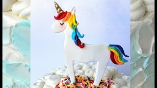 How to Make a Unicorn Cake Topper [upl. by Ylevol]