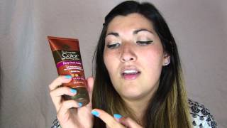 Who Knew Review Banana Boat Summer Color SelfTanning Lotion [upl. by Onibag993]