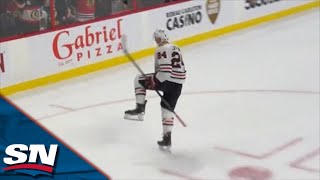 Senators And Blackhawks Trade Goals Just Eight Seconds Apart [upl. by Amleht]