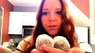 How to Make Day 7 Raw Vegan Coconut Date Balls [upl. by Ollecram667]