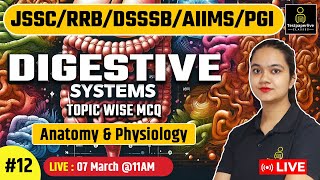 Digestive system MCQ  Anatomy amp Physiology  Topic wise MCQ  lab Technician DMLT amp MLT Classes [upl. by Nikaniki]