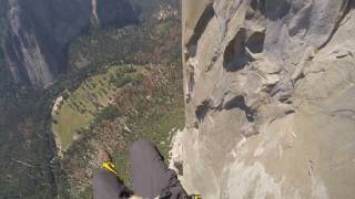 2650 rappel off El Capitan in Yosemite July 2016 [upl. by Arannahs]