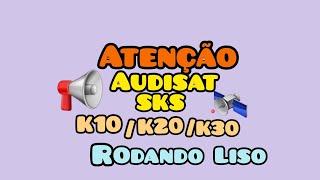 Audisat K10 k20k30 Rodando liso em SKS [upl. by Nahtaoj537]