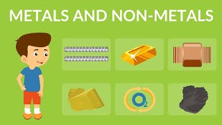 Metals and Non Metals Video  Properties and Uses  What are metals and non metals [upl. by Airdnek]