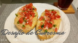 DIA 3 MOLLETES DOMINGUEROS viral cooking cuaresma [upl. by Tengdin]