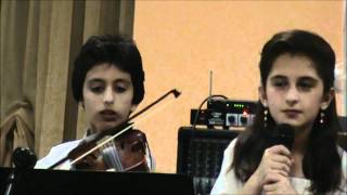 Mey zadeh shab Nima Sadeghi violin Nava Sadeghi singer [upl. by Gilbertson560]