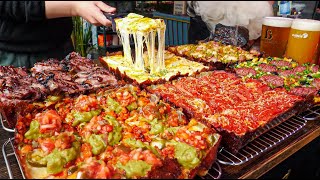 Koreas popular and amazing street food video collection  korea street food  역대급 미친 퀄리티의 한국음식 몰아보기 [upl. by Eanwahs745]