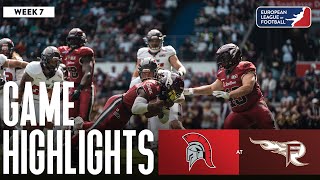 Cologne Centurions  Rhein Fire  Highlights  Week 7 [upl. by Rehtse]